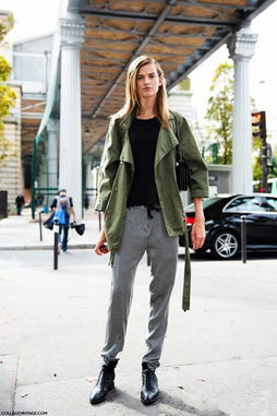 韓國mm冬日出街服裝流行趨勢 工裝外套玩轉帥氣風與制服元素融合